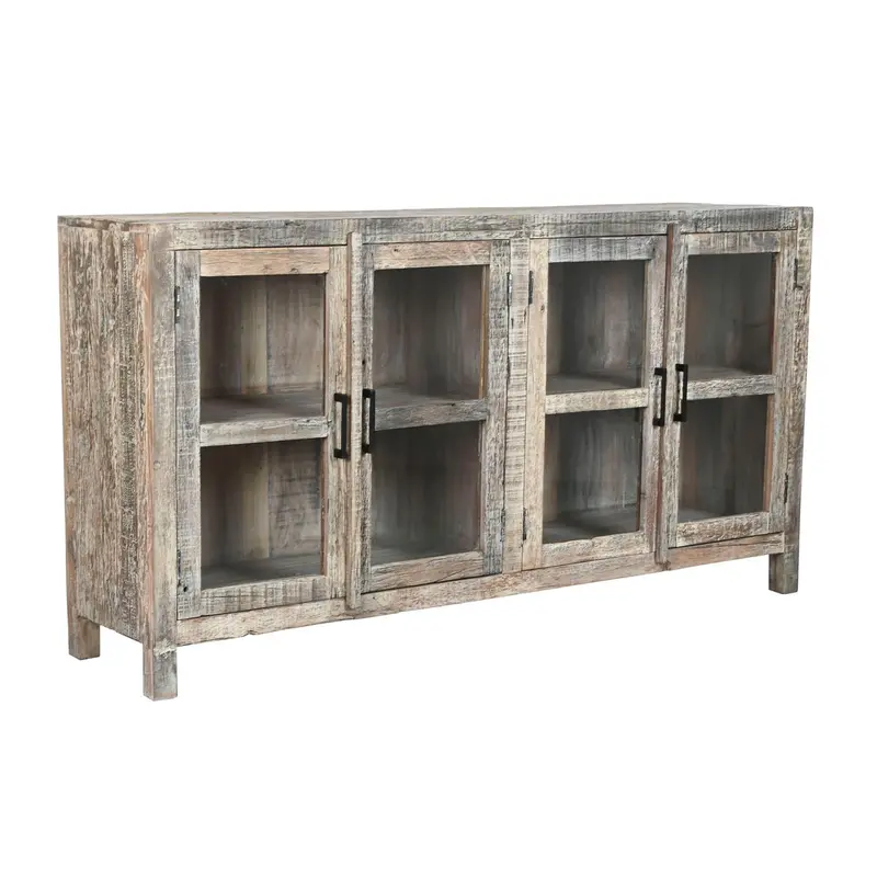 Esprit Recycled Wood Sideboard – White & Brown, 170X40X90 Cm 1