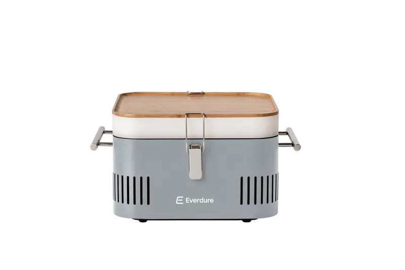 Everdure Graphite Cube Portable Charcoal Grill 1