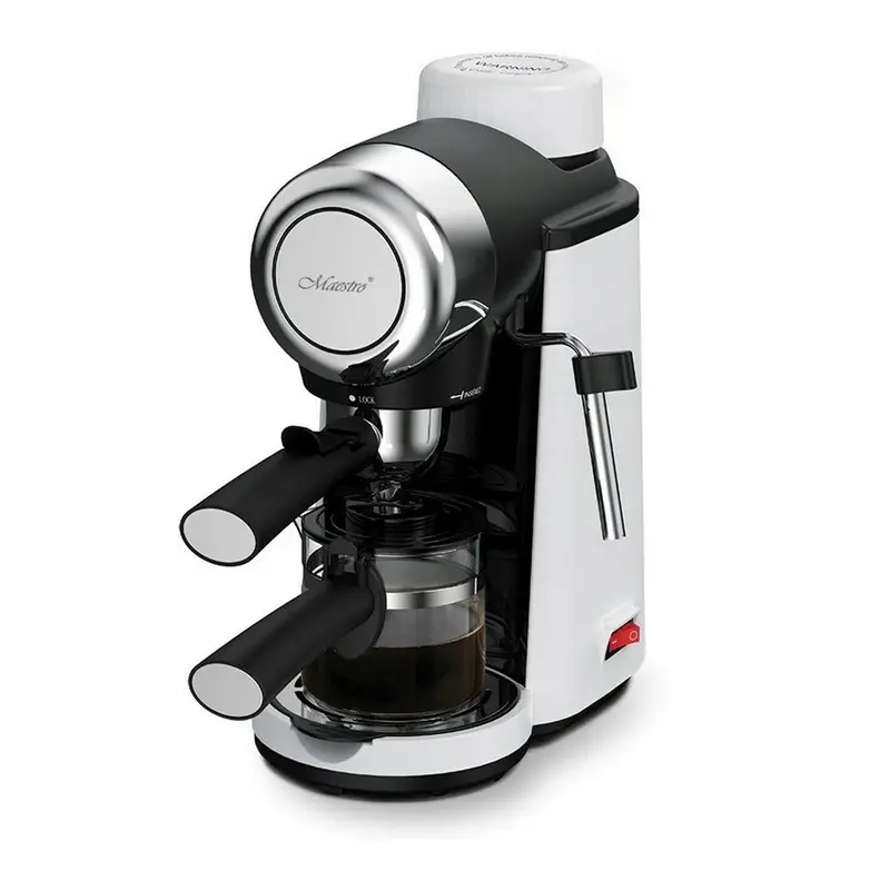Feel Maestro Mr-410 Electric Drip Coffee Maker – Black & Stainless Steel, 800 W, 250 Ml 1