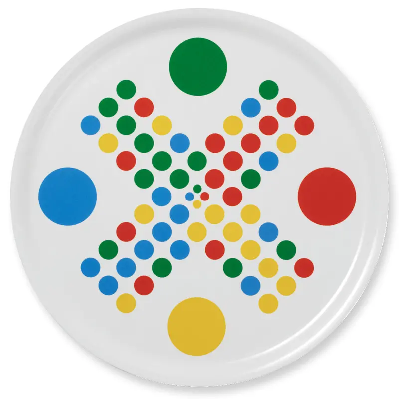 Fia Large Round Tray – Modern Scandinavian Serving Platter 1