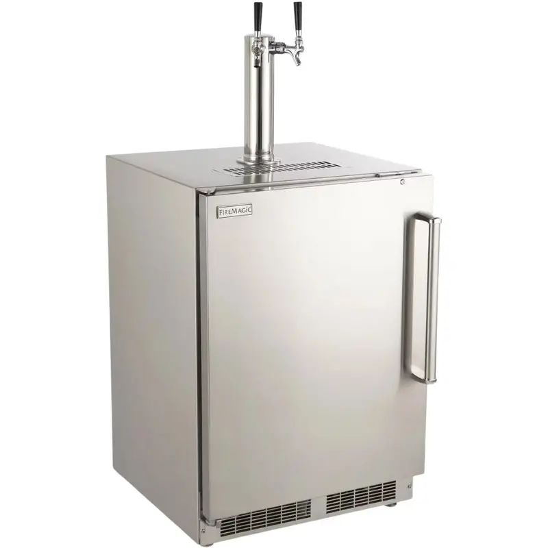 Fire Magic 24-Inch Dual-Tap Outdoor Kegerator – Rated For Exterior Use 1