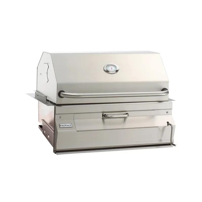 Fire Magic 24-Inch Legacy Series Built-In Charcoal Grill In Stainless Finish (12-Sc01C-A) 1
