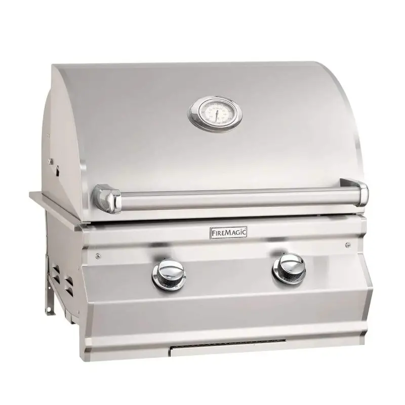 Fire Magic 27-Inch Choice 2-Burner Built-In Gas Grill With Analog Thermometer (C430I) 1