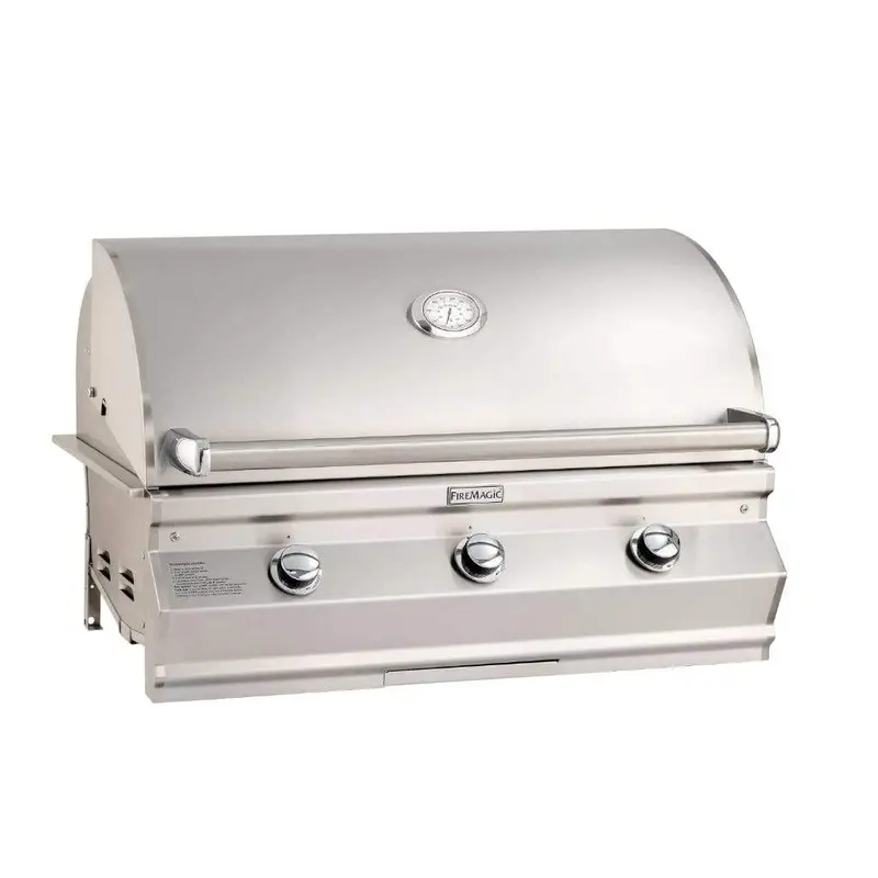 Fire Magic 40-Inch Choice Multi-User 3-Burner Built-In Gas Grill With Analog Thermometer (C650I) 1