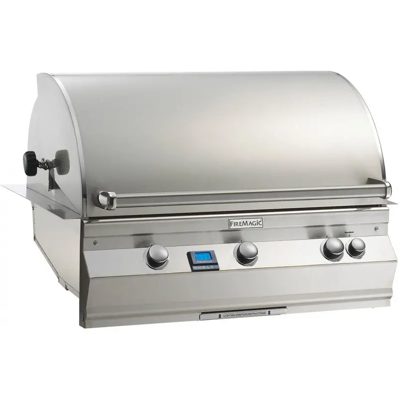 Fire Magic Aurora 36-Inch Built-In Natural Gas Grill With Rotisserie Kit 1