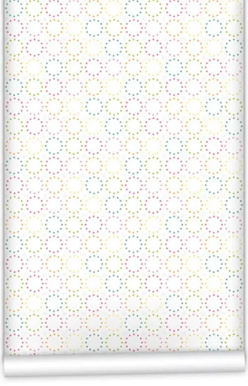 Floral Candy Spot Wallpaper Roll – 61.5 Cm × 10 M 1