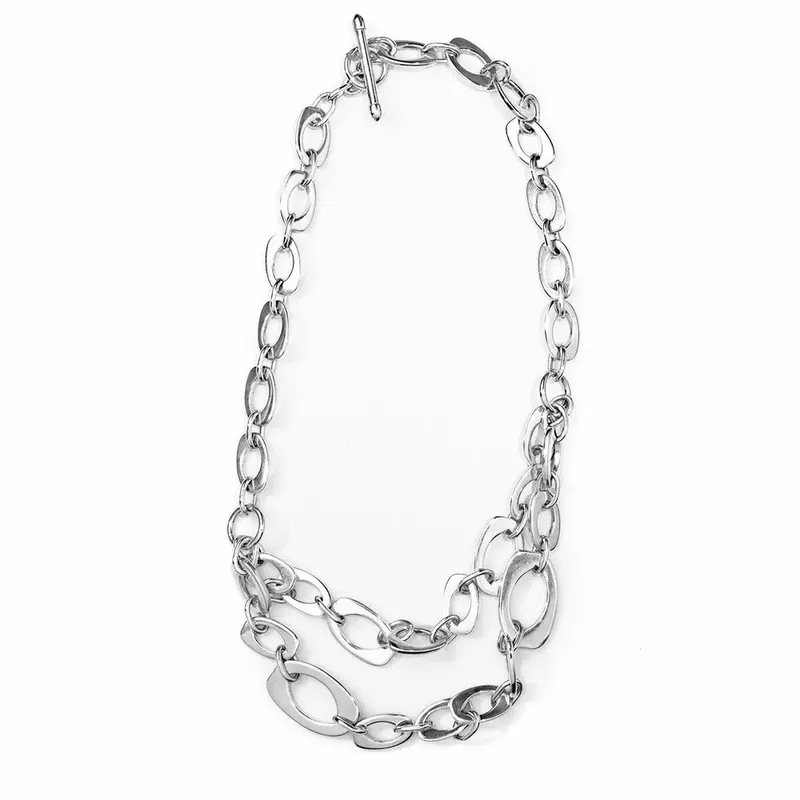 Folli Follie Ladies’ Necklace – Slim 23 Cm Chain For Everyday Wear 1