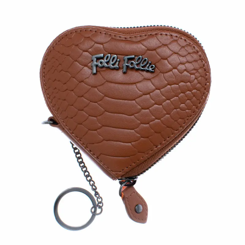 Folli Follie Wa14P025Wk Compact Purse – Stylish Zippered Clutch With Logo Detail 1