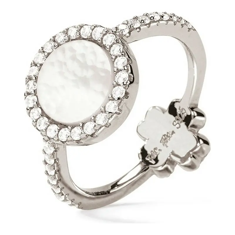 Folli Follie Women'S Ring – Stainless Steel, Model 3R18S042Wc-50 (Size 10) 1