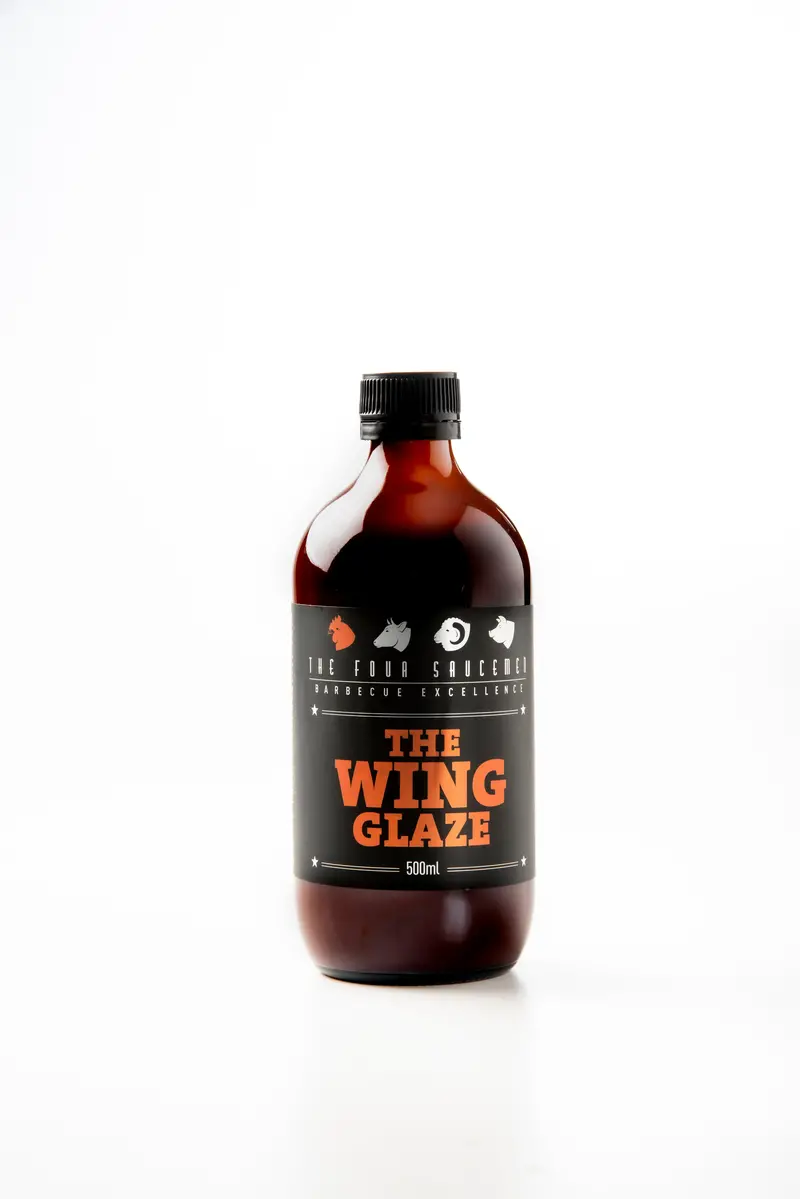 Four Saucemen Wing Glaze – Sweet & Spicy Finish For Chicken Wings 1