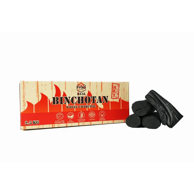 Fyro Binchotan White Charcoal – Japanese-Style Premium Charcoal 1
