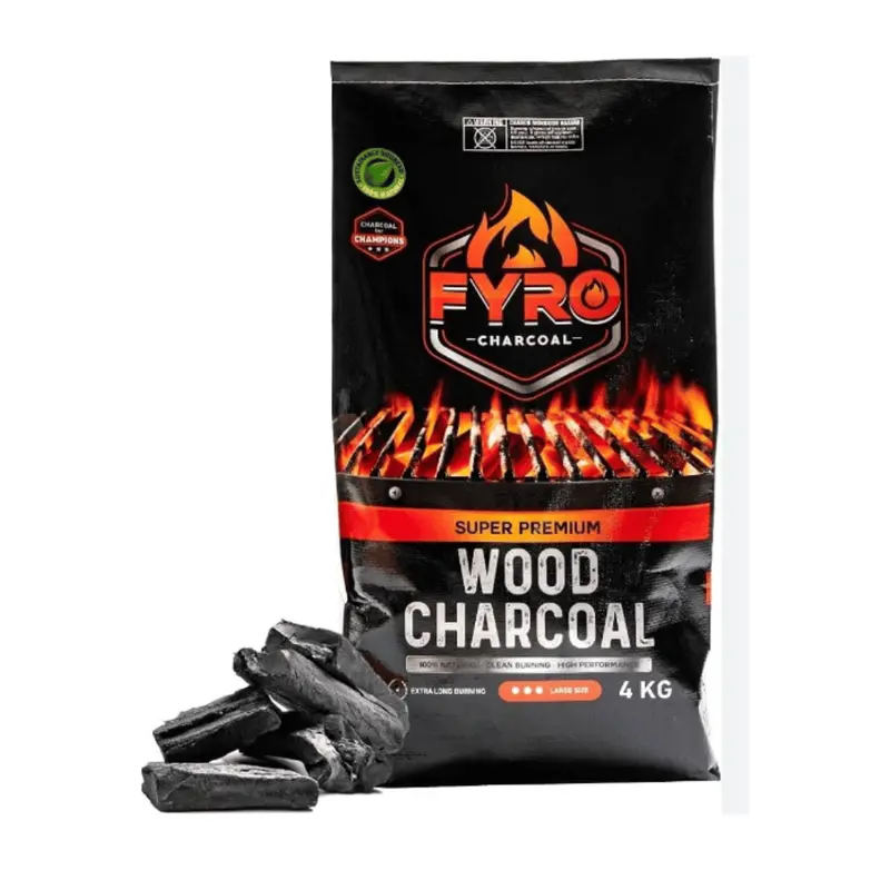 Fyro Fruitwood Lump Charcoal – All-Natural Hardwood Blend 1