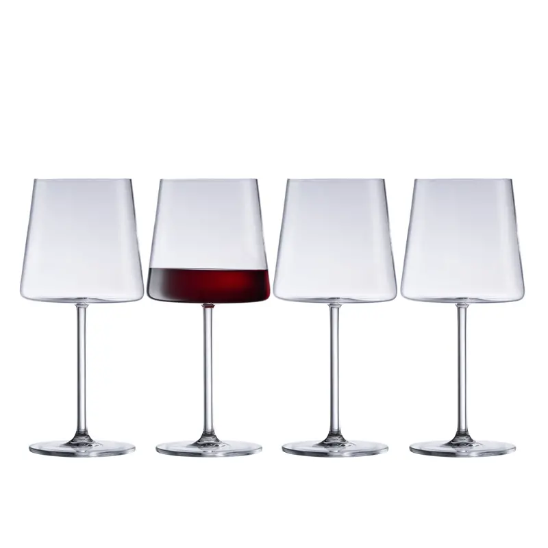 Galway Crystal Alto Red Wine Glass Set – 4-Piece 1