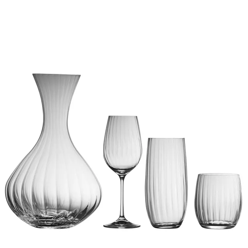 Galway Crystal Erne Collection Glassware Set 1