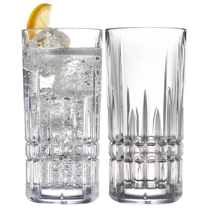Galway Crystal Liffey Hi-Ball Glass Set (2-Pack) 1