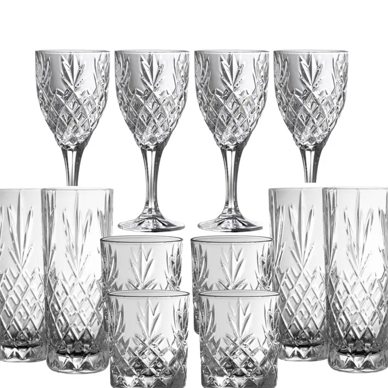 Galway Crystal Renmore Premium Glassware Set 1