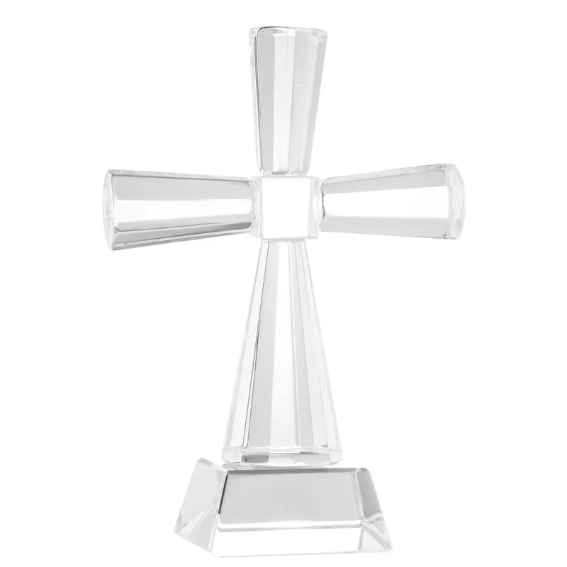 Galway Crystal Traditional Irish Cross Decor 1