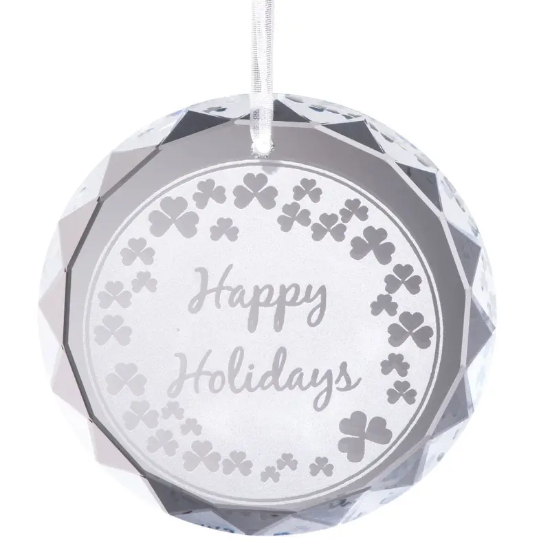 Galway Living Happy Holidays Seasonal Hanging Ornament 1