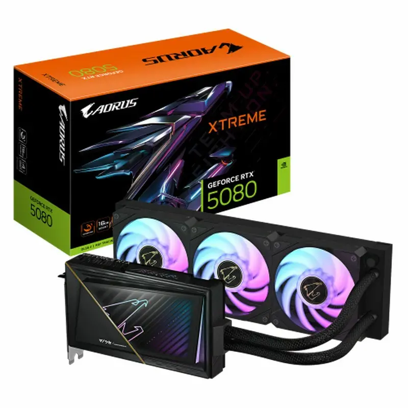 Gigabyte Aorus Geforce Rtx 5080 Graphics Card – 16Gb Gddr6X, 2.5-Slot Design 1