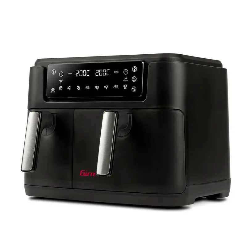 Girmi Fg26 Digital Air Fryer – 2400 W, 6.2 L Capacity, Black Finish With Preset Programs 1