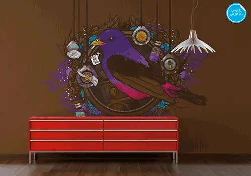 'Go To Sleep' Minimalist Citizen Wall Mural – Calming Typography Art 1