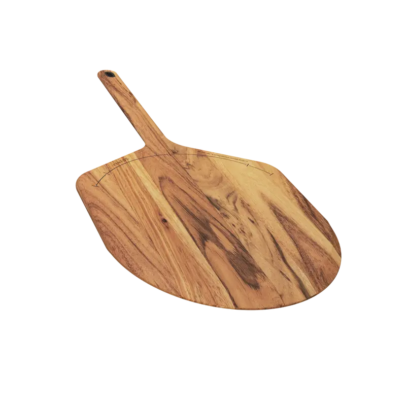 Gozney Acacia Wood Pizza Peel And Serving Platter Combo 1