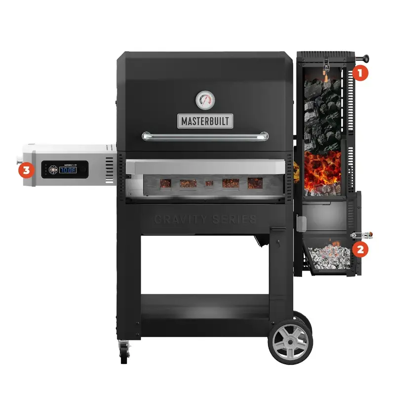 Gravity Series 800 Digital Charcoal Griddle, Grill, And Smoker – Model Mb20040221 1