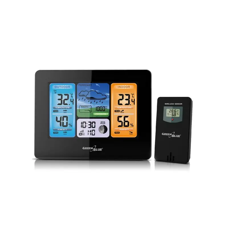 Greenblue Gb522 Digital Weather Station With Multi-Sensor Display 1