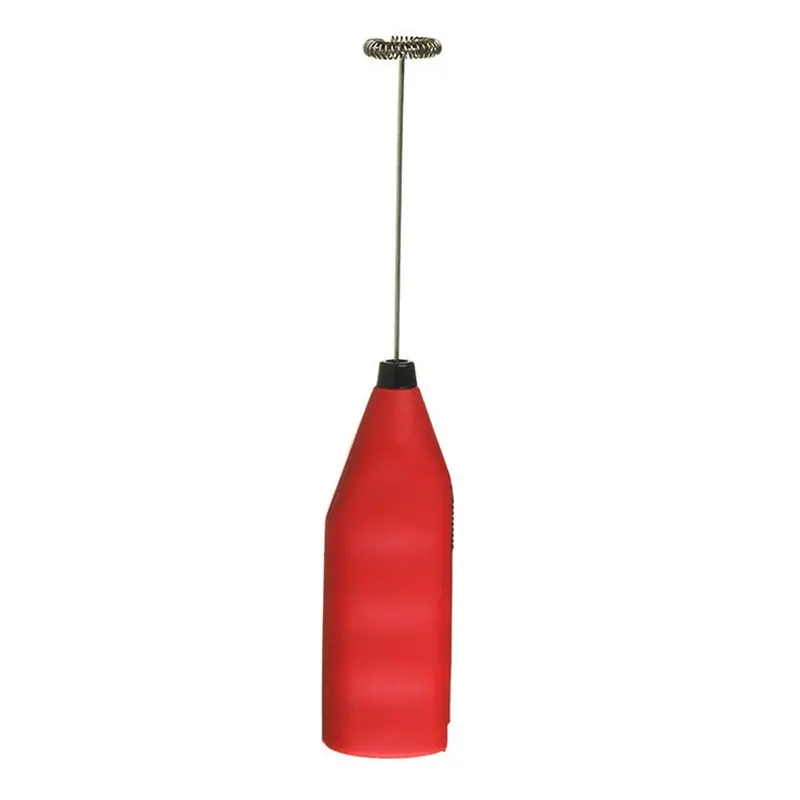 Grosche E-Z Latte Milk Frother – Red Handheld Whisk 1