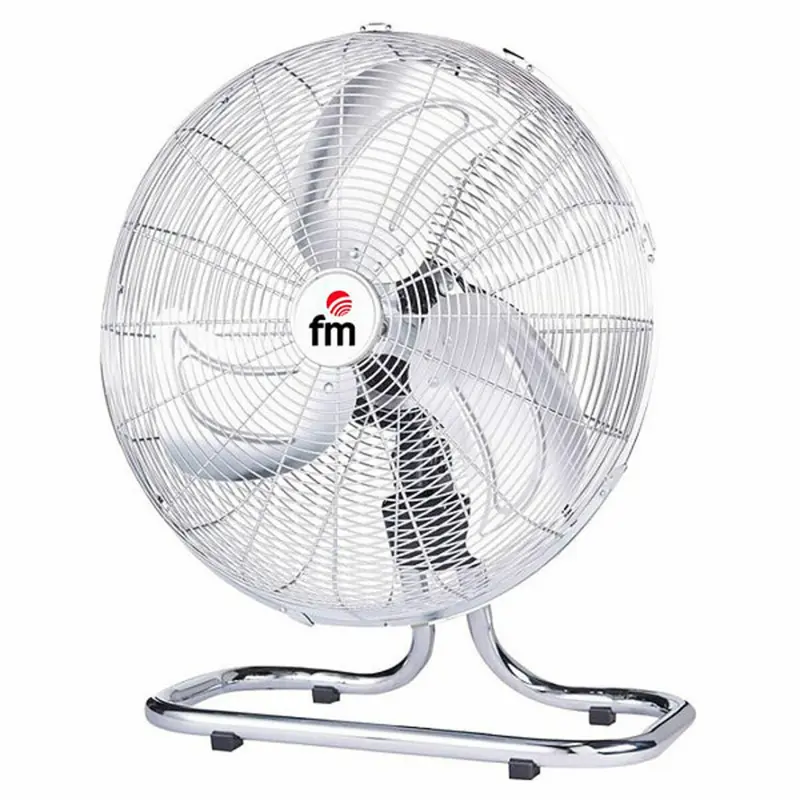 Grupo Fm Fg45 Table Fan – 120W White Oscillating Desk Fan (Single Unit) 1