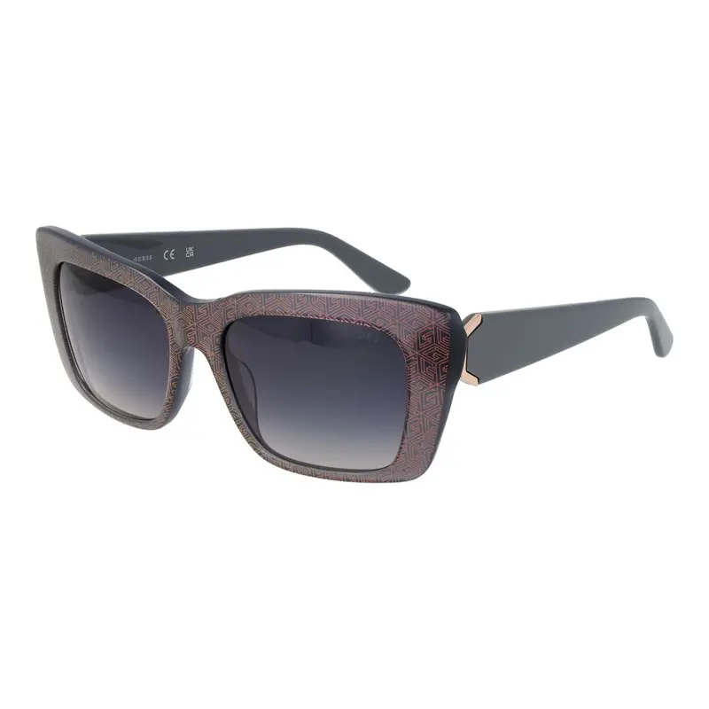 Guess B Men’S Sunglasses – Grey & Silver Frame, 55 Mm Lens Width 1