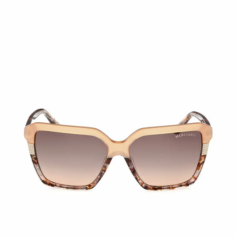 Guess By Marciano Gm00009 Women'S Sunglasses – Oversized Black Frame, 58Mm Lens Width 1