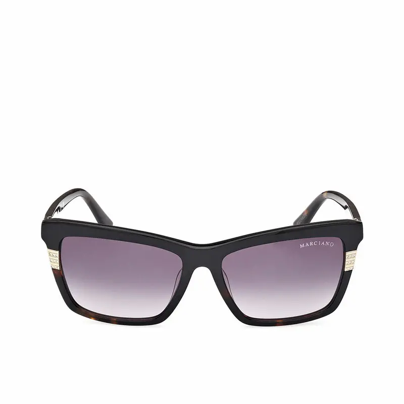 Guess By Marciano Gm00010 Women'S Sunglasses – Black, 57Mm Lens 1