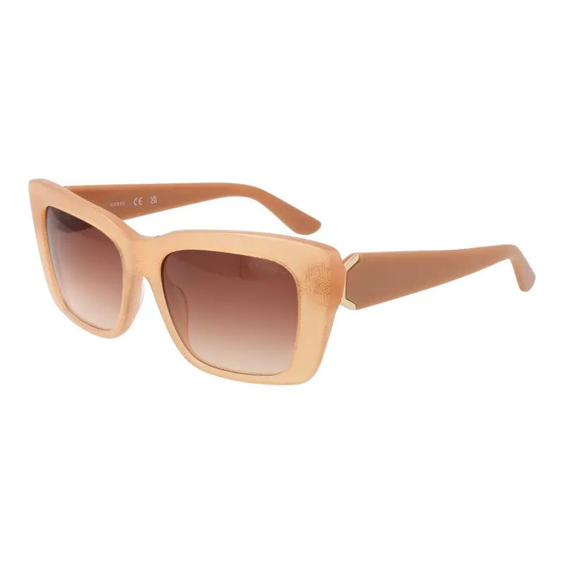 Guess F Men’S Sunglasses – Brown Frame, 55 Mm Lens Width 1