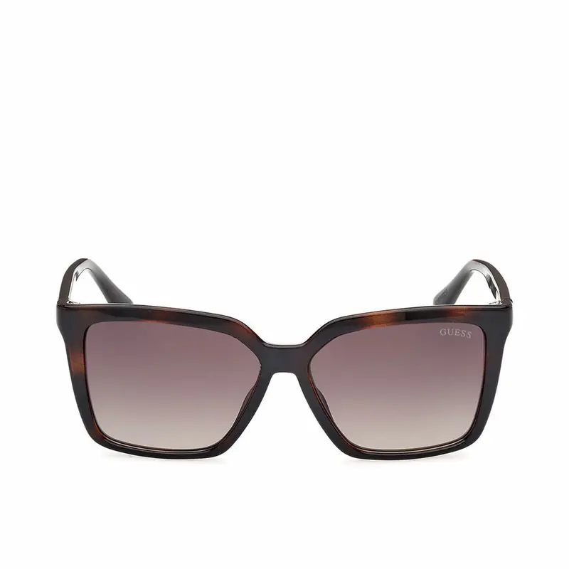 Guess Gu00099 Women'S Sunglasses – Warm Habana Brown Tone, 55Mm Lens Width 1