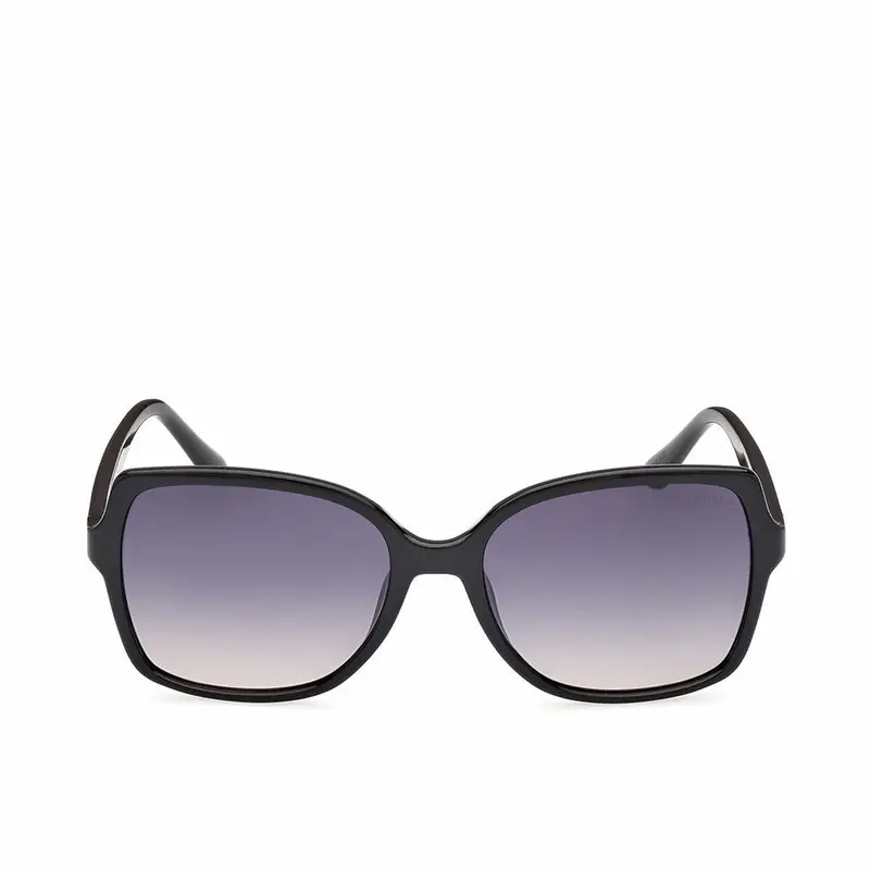 Guess Gu00100 Women’S Black Sunglasses – 55Mm Lens Width 1