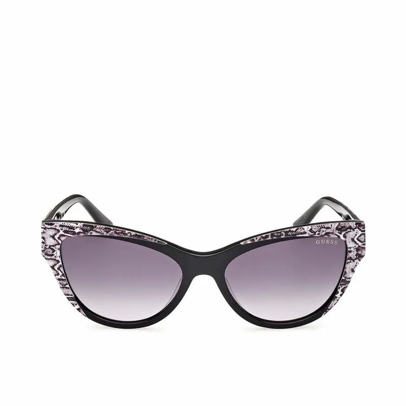 Guess Gu00112 Women'S Sunglasses – Minimalist Black Frame, 56Mm Lens Width 1
