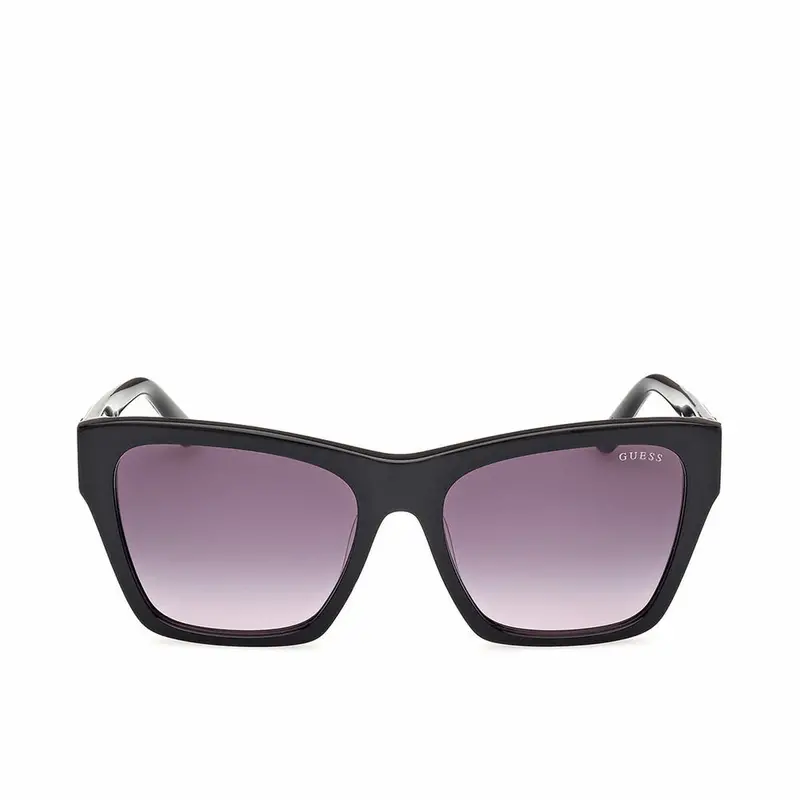 Guess Gu00113 Women’S Sunglasses – Sleek Black Frame With 55 Mm Lens Width 1