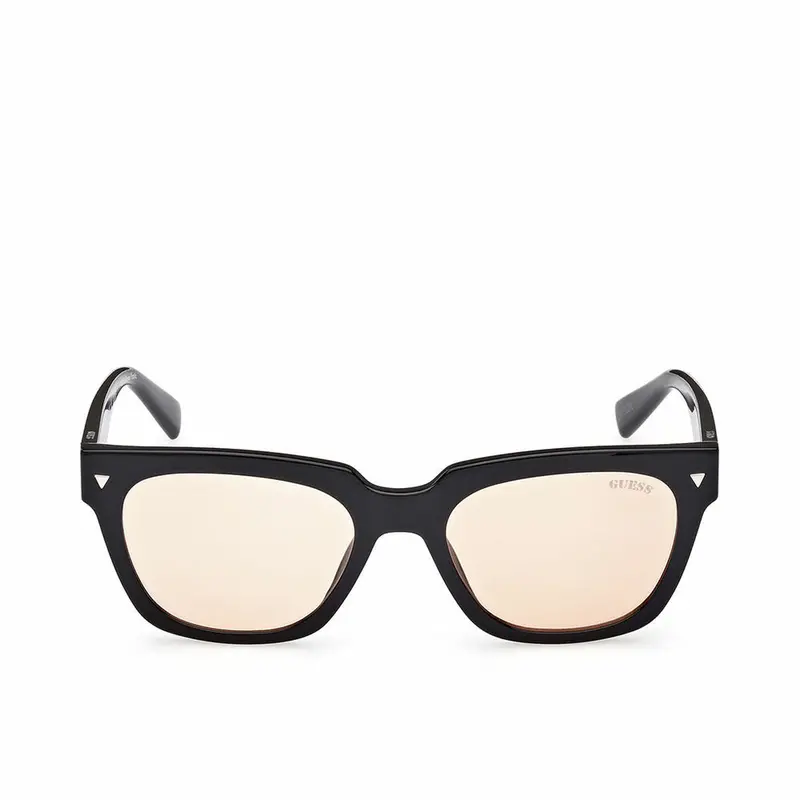 Guess Gu8265 Men'S Sunglasses – 53Mm Minimalist Black Frame 1