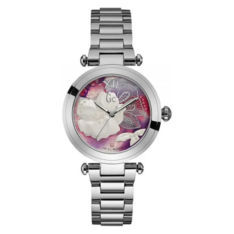 Guess Ladies’ Watch – Round 37 Mm Stainless Steel Case 1