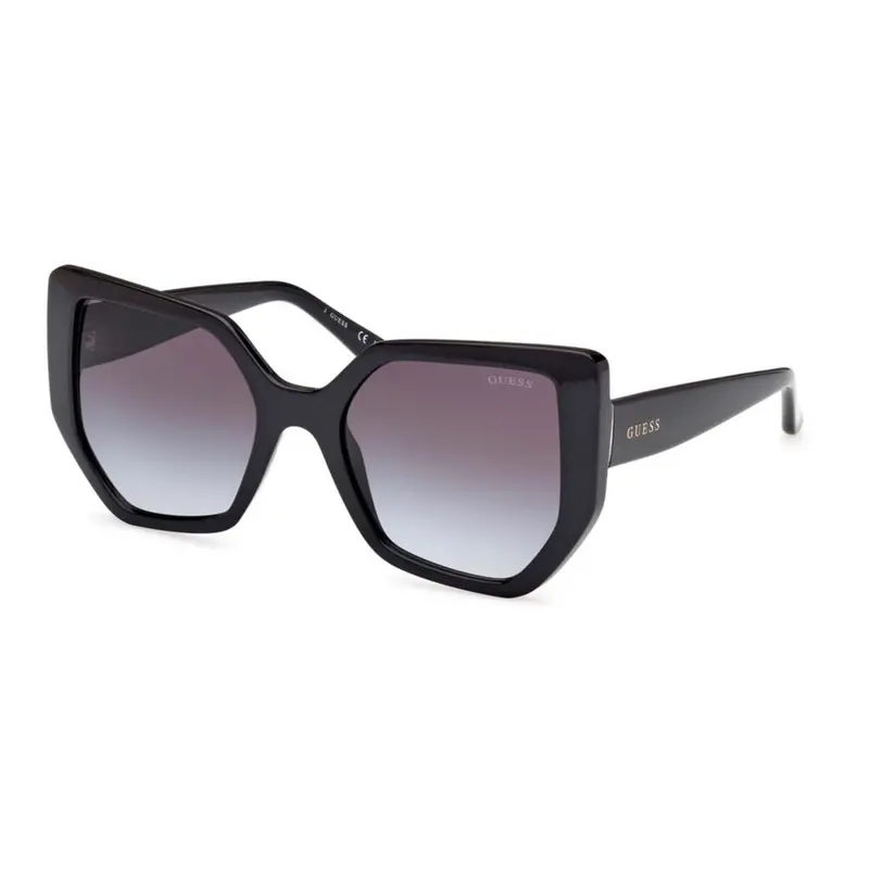 Guess Men'S Sunglasses Gu00154 In Gloss Black 1