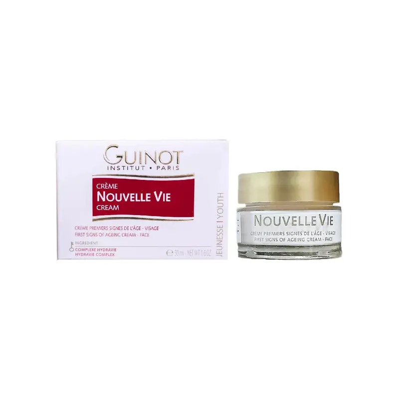Guinot Nouvelle Vie Hydrating Day Cream – 50 Ml Rejuvenating Moisturizer 1