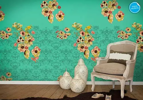 Gula Abstract Wall Mural – Bold Contemporary Color Block Art 1