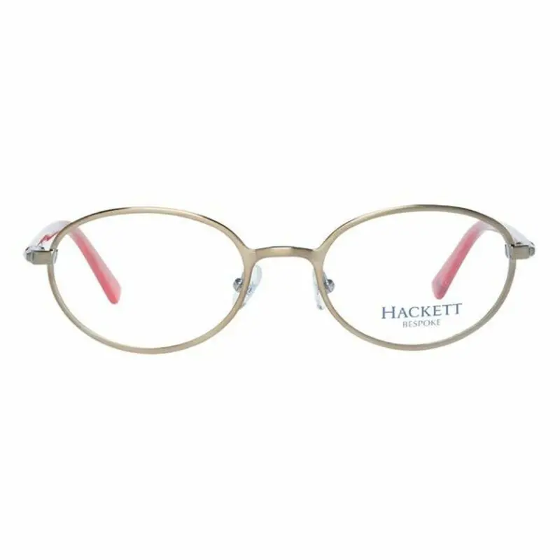 Hackett London Men'S Eyeglass Frame – Golden Finish, 50 Mm Lens Width 1