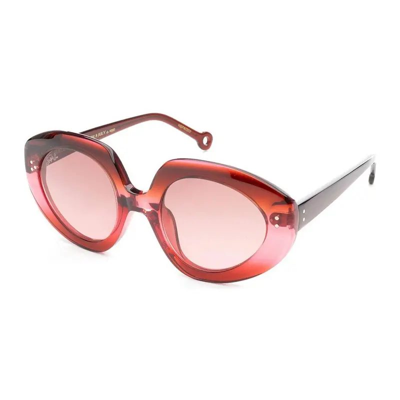Hally & Son Women’S Round Sunglasses – 50 Mm Lens Diameter, Classic Design 1