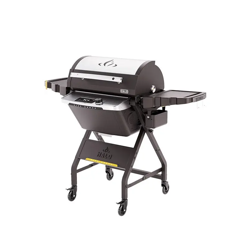 Halo Prime550 Pellet Grill With Heavy-Duty Cart Assembly - Hs-1001-Xna 1