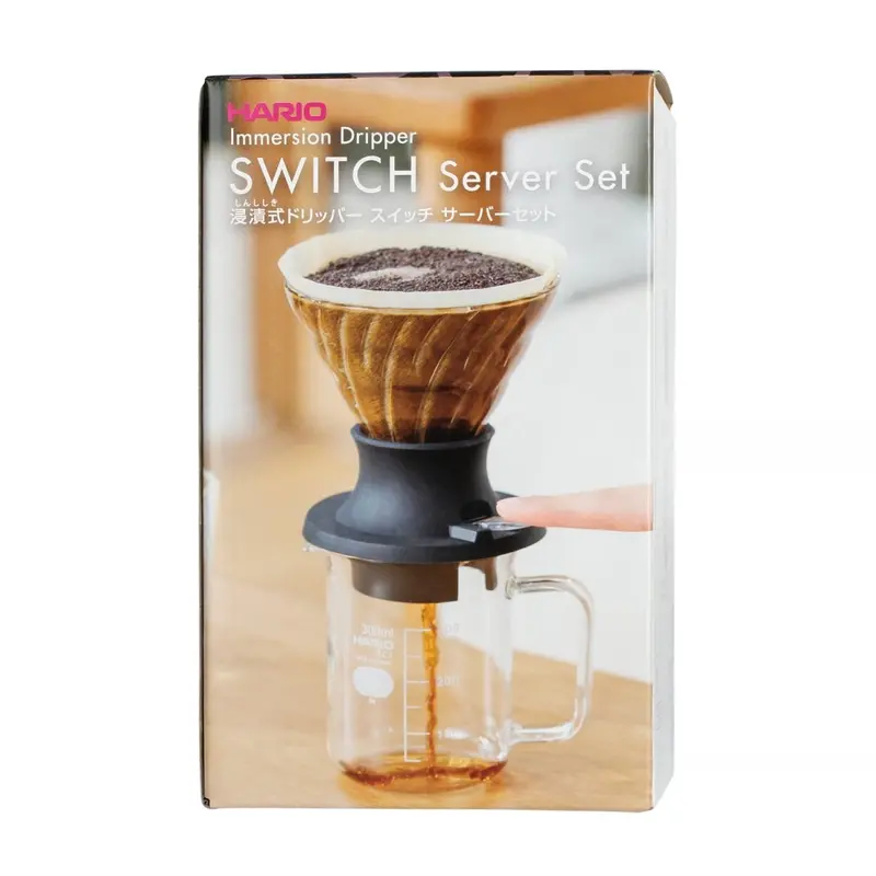 Hario Immersion Switch Dripper & Server Bundle For Balanced Extraction 1