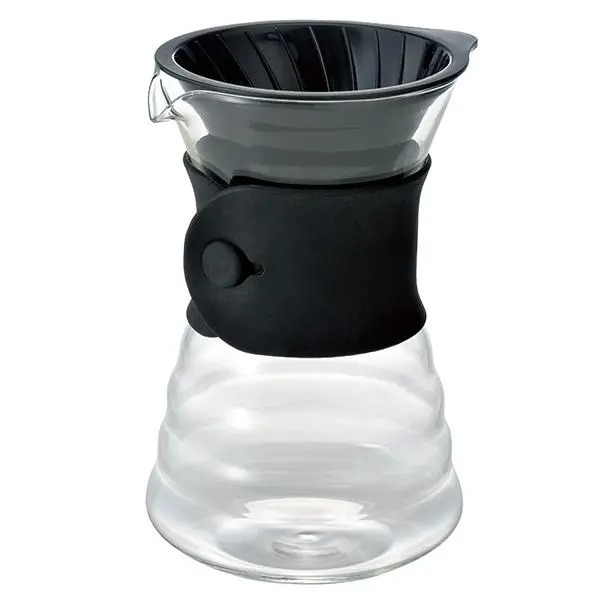 Hario V60 700Ml Glass Decanter – Drip Coffee Brewer With Heat-Retaining Design 1