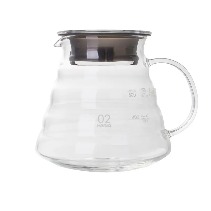 Hario V60 Glass Range Server – Clear 600Ml Thermal Carafe For Drip Coffee 1
