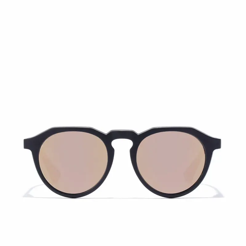 Hawkers Warwick Sunglasses For All Genders – Raw Black Frame With Pink Polarized Lenses (51.9 Mm) 1